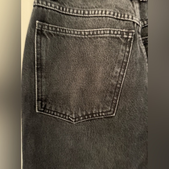 REDONE 70's Originals Cigarette Jeans in Black Sea Women's Denim Jeans Size 24 - Picture 12 of 16